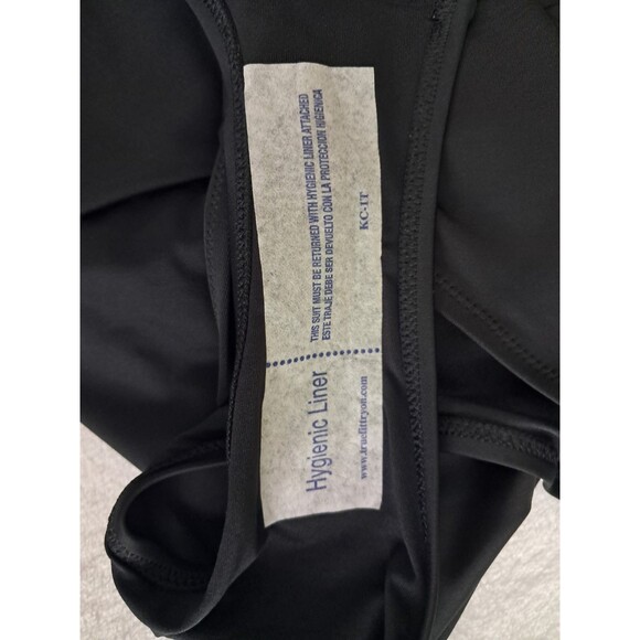 Old Navy One Piece Swimsuit Swim Black Tie Back Padded High Waist Size XXL NWT - Picture 7 of 9